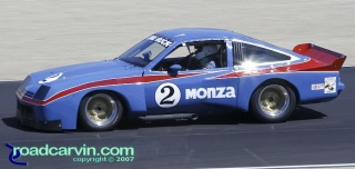 2007 Rolex Monterey Historic Races - 1977 Dekon Monza: This Chevy Monza was a beautiful example of American Muscle in the IMSA GT class.